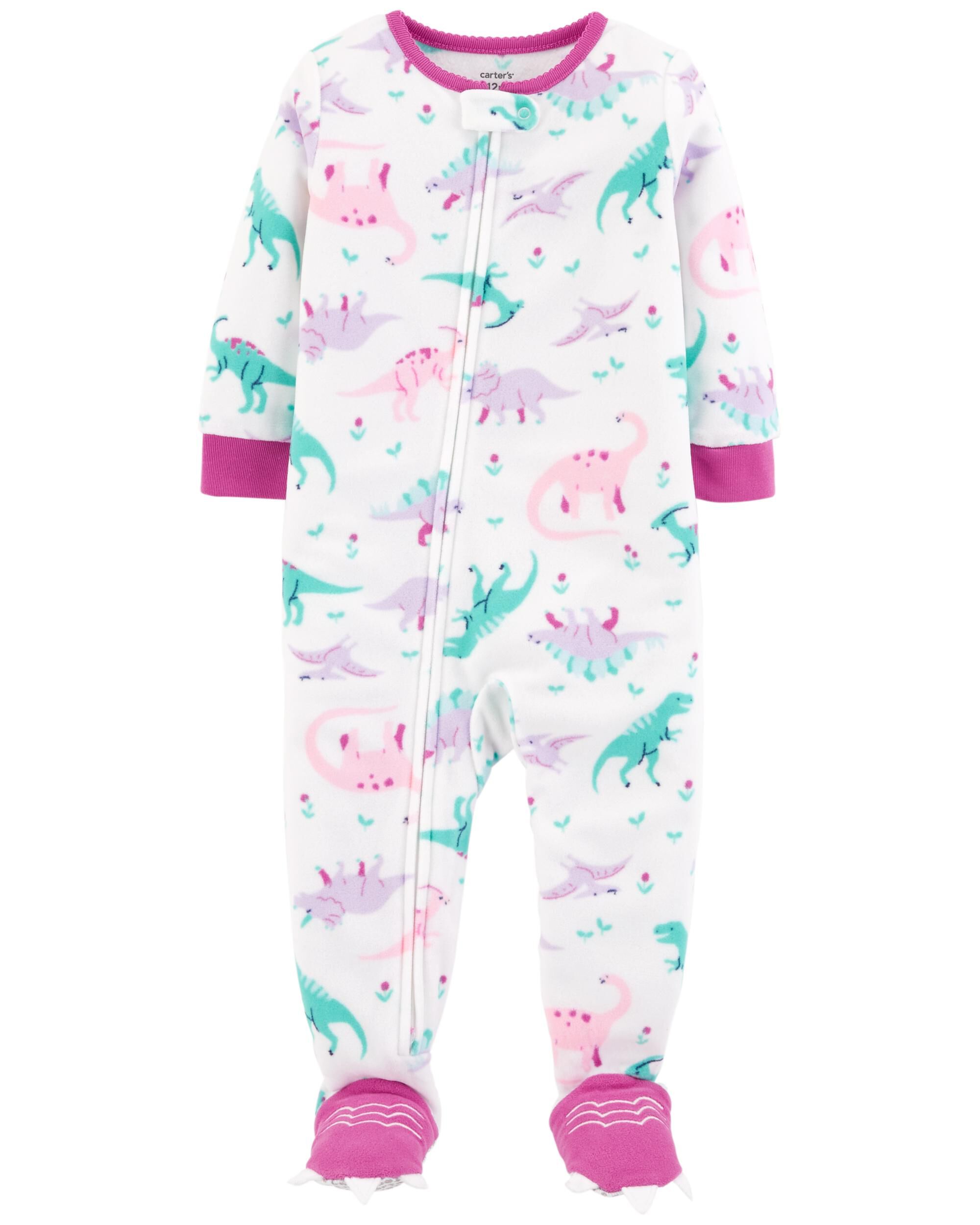 dinosaur footie pajamas baby