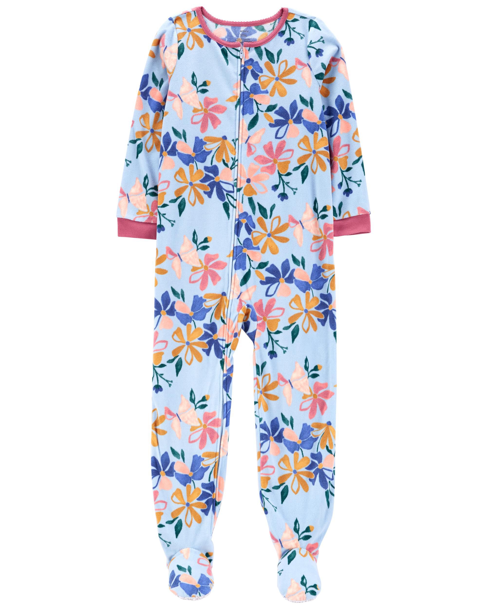 Floral baby sales pajamas