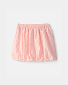 Girls Eyelet Skort - Pink, image 1 of 3 slides