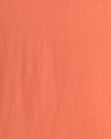 Jeune - T-shirt &agrave; manches longues - Orange, 