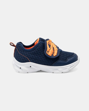 Toddler Boy T-Rex Light-Up Shoes - Navy, 