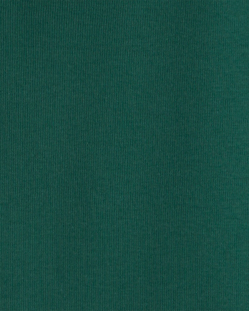 Baby Boy 3-Piece Varsity Cardigan, Bodysuit & Short Set - Green/Grey, image 3 of 6 slides