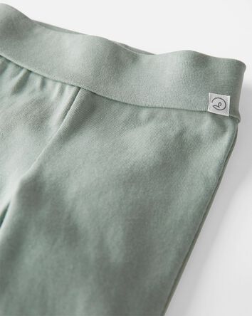 Emballage de 2 pantalons en coton biologique qui s’adaptent à la croissance, 