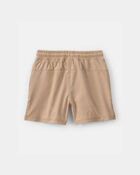 Boys Pull-On Active Shorts - Brown, image 2 of 4 slides