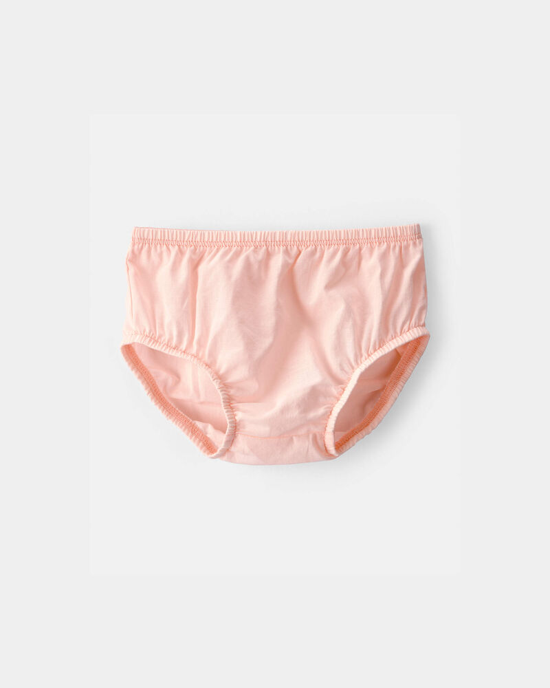 Baby Girl Short-Sleeve Eyelet Dress - Pink, image 3 of 5 slides