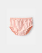 Baby Girl Short-Sleeve Eyelet Dress - Pink, image 3 of 5 slides