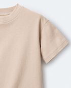 Toddler Short-Sleeve Relaxed Graphic Tee - Tan, image 6 of 6 slides