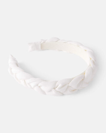 Tout-petit fille - Bandeau tress&eacute; - Ivoire, 