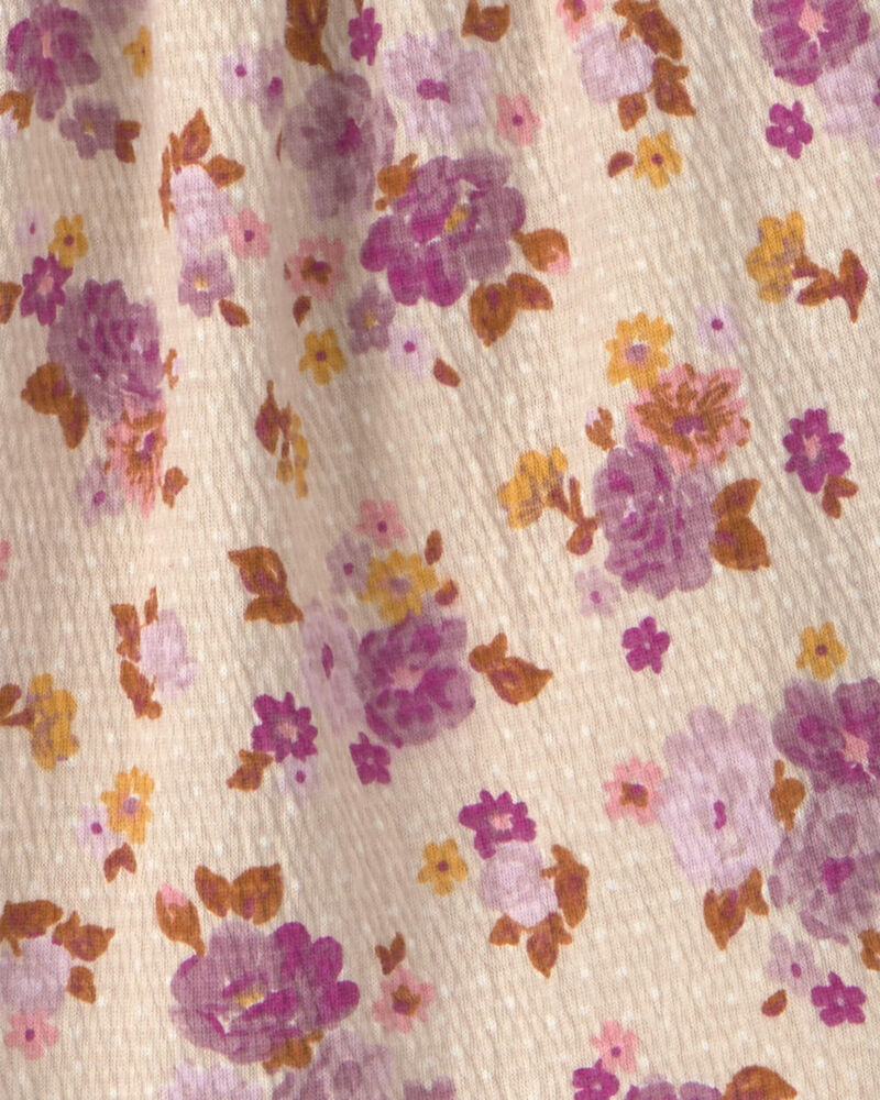 Toute-petite fille &ndash; Haut manches longues &agrave; motif floral, image 2 sur 2 diapositives