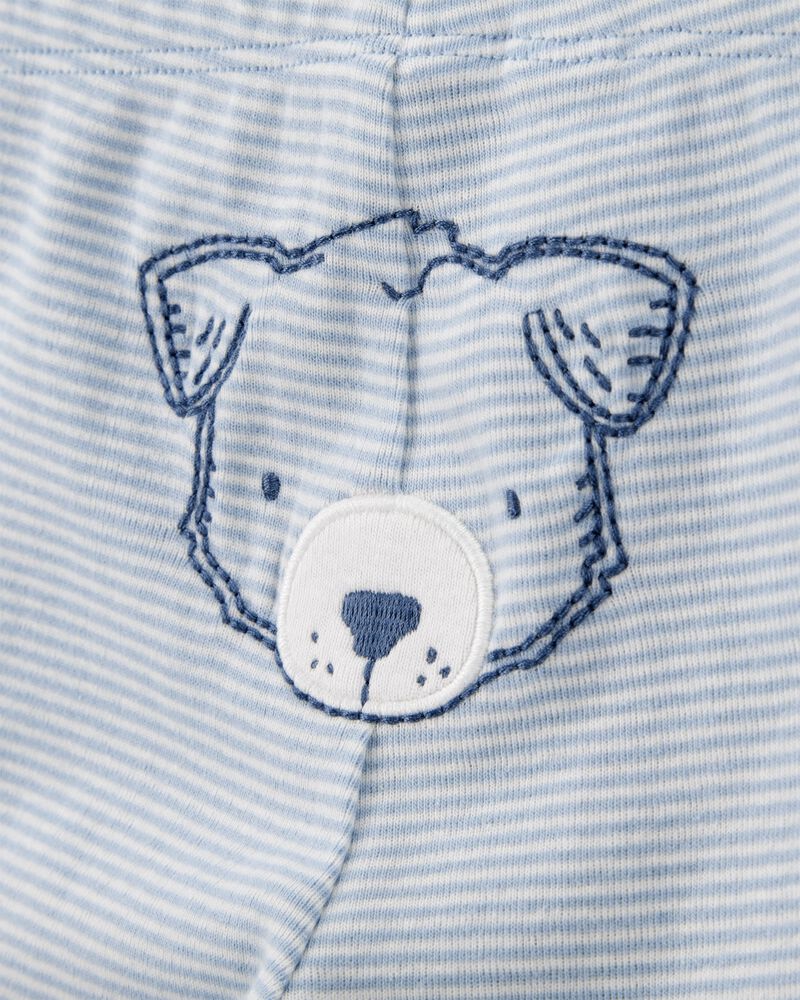 Baby Boy 3-Piece Bear Little Character Set, image 2 of 5 slides