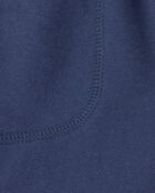 Baby Boy French Terry Shorts - Blue, image 3 of 4 slides