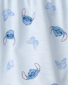 Filles - Pyjama 2 pi&egrave;ces &agrave; manches courtes Disney&copy; Lilo & Stitch - Bleu, image 5 sur 5 diapositives