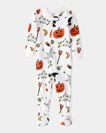 Baby 1-Piece Halloween 100% Snug Fit Cotton Footie Pyjamas, 