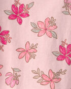 Toddler Girl Tropical Floral Tee - Pink, image 2 of 3 slides
