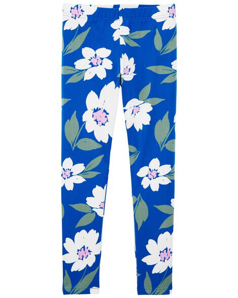 Free Leaper Floral Leggings for Women 7/8 Length Buttery Soft Yoga Pants  with Pockets (Blue Paint Leaves, X-Small) : : Clothing, Shoes &  Accessories