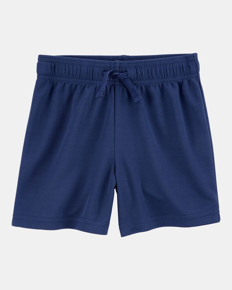 Toddler Boy Active Mesh Shorts - Navy, image 1 of 6 slides