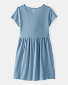 Girls Ribbed Dress, image 1 of 4 slides