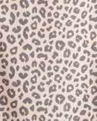 Toddler Girl Leopard Print Long-Sleeve Top - Brown, image 2 of 3 slides