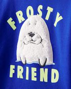 Toddler Boy Seal Pullover Sweatshirt - Blue, image 2 of 4 slides