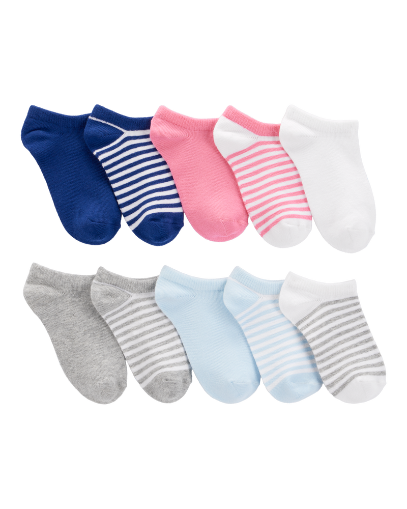Enfant 10 paires de chaussettes ultra basses, image 1 sur 2 diapositives