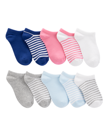 Enfant 10 paires de chaussettes ultra basses, 
