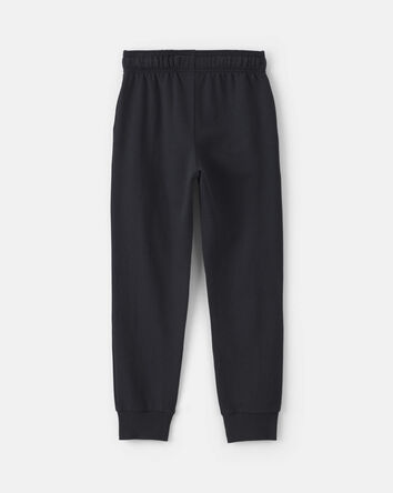 Baby Boy Pull-On Drawstring Joggers - Black, 
