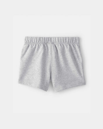 Toddler Boy French Terry Shorts - Grey, 