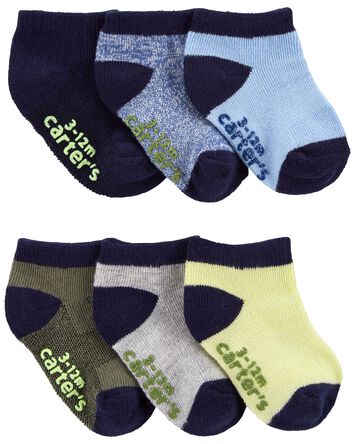 6-Pack Athletic Socks, 