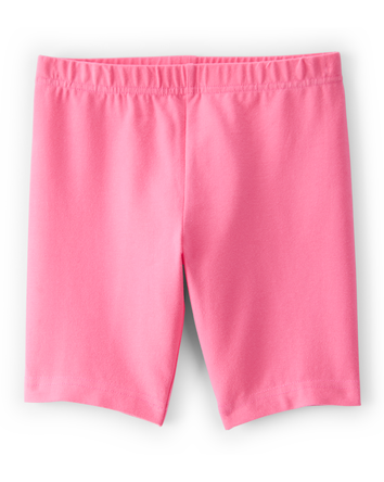 Girls Bike Shorts - Pink, 