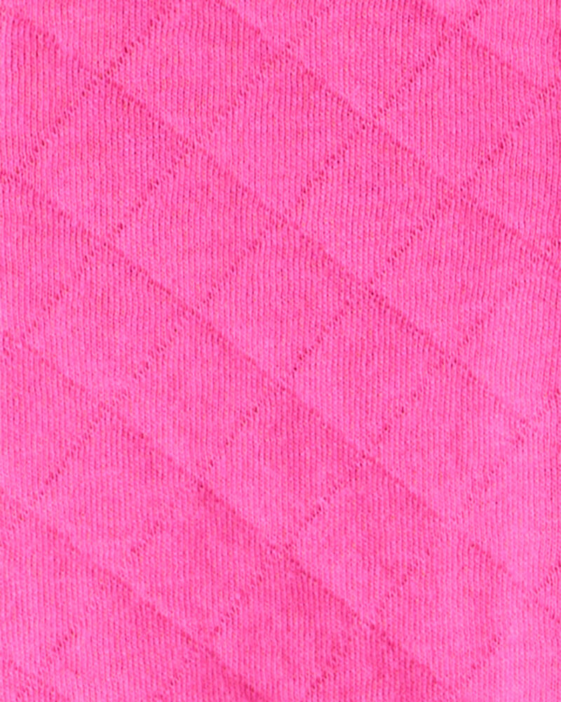 Baby Girl 3-Piece Bow Print Bodysuit, Jacket & Pant Set - Pink, image 2 of 3 slides