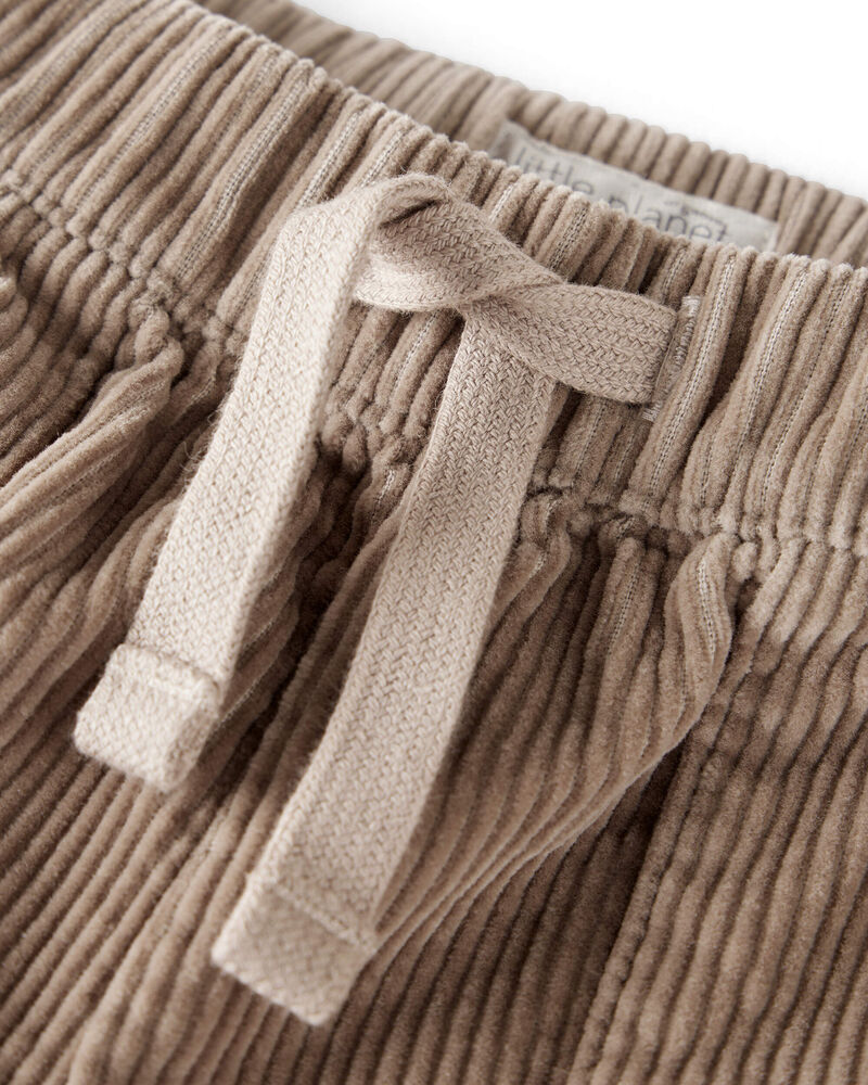 Boys Organic Cotton Corduroy Pants, image 3 of 5 slides