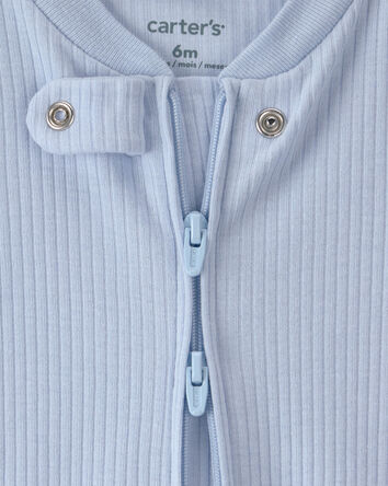 Baby Girl 2-Pack Ice Cream Sleeper- Purple/Blue, 