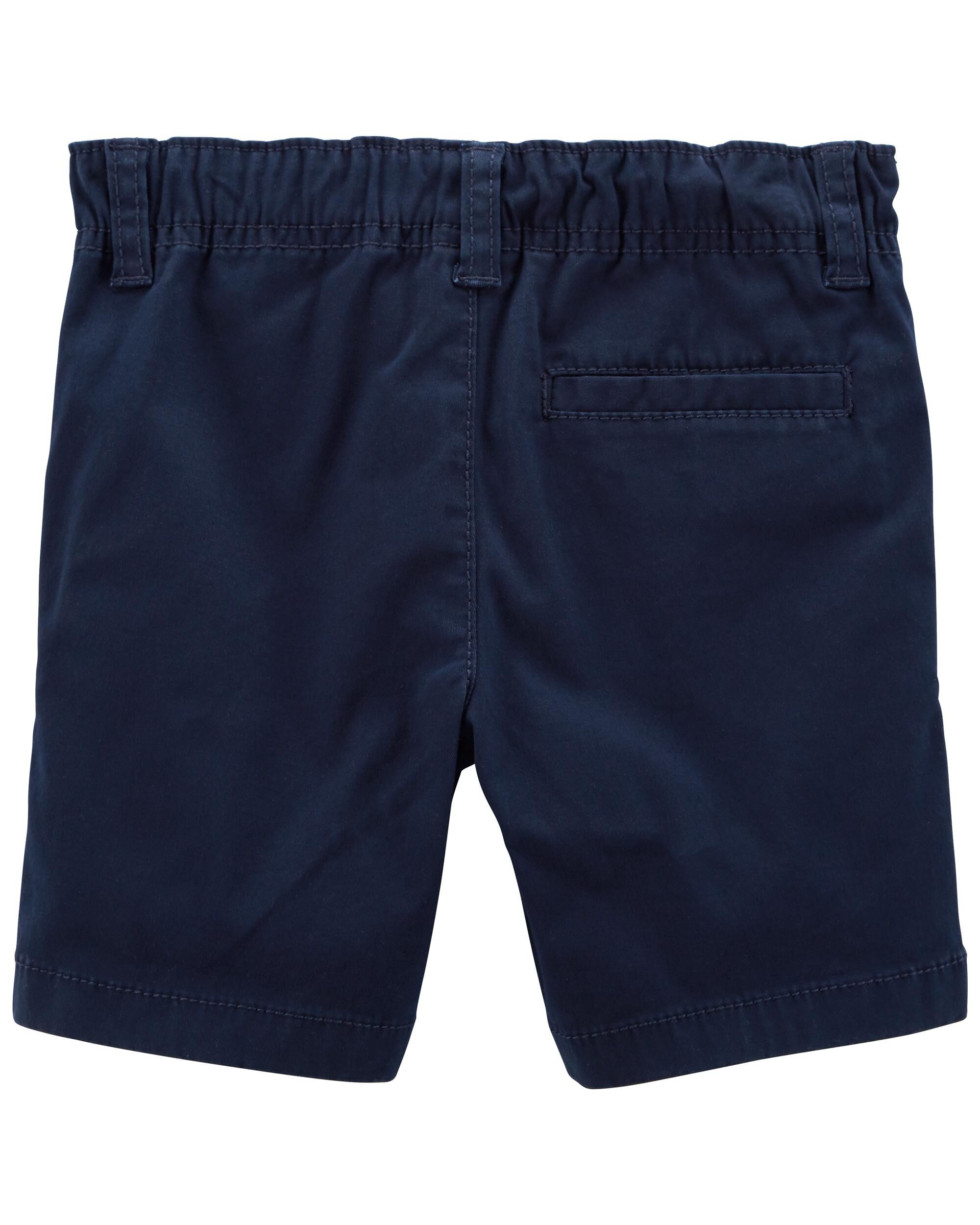 Navy blue drawstring shorts best sale