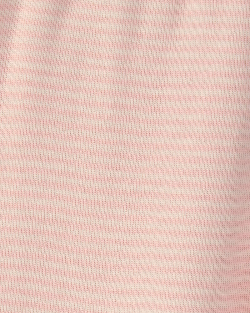 Baby Girl 2-Pack Footed Pull-On Pants - Pink, image 4 of 5 slides