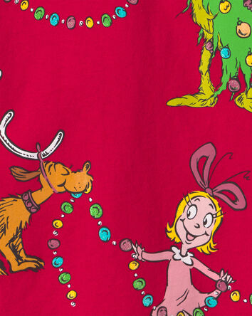 Toddler Girl Dr. Seuss&trade; The Grinch Christmas Long-Sleeve Graphic Tee - Red, 