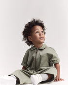 Toddler Day Out™ Jumpsuit - Olive, image 5 of 7 slides