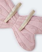 Tout-petit fille - Ailes de d&eacute;guisement &agrave; motif arc-en-ciel - Rose p&acirc;le, image 7 sur 8 diapositives