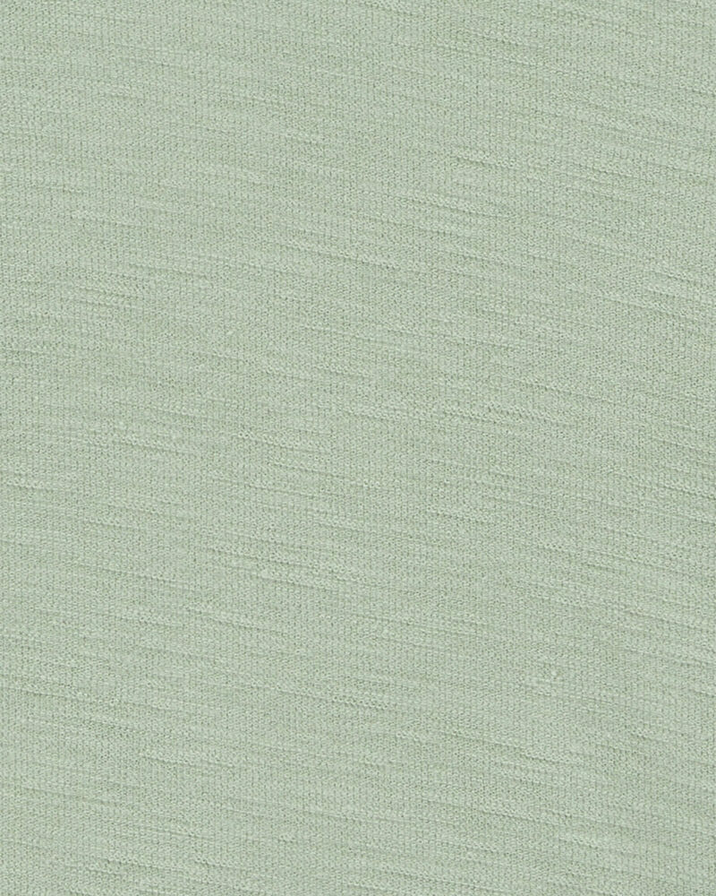 Toddler Colourblock Cotton Blend Long-Sleeve Tee - Green, image 2 of 3 slides