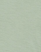 Toddler Colourblock Cotton Blend Long-Sleeve Tee - Green, image 2 of 3 slides