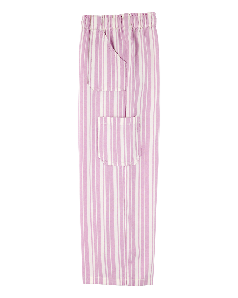 Enfant Pantalon &agrave; cordon de serrage - Rose, image 3 sur 4 diapositives