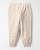 Tout-petit - Emballage de 2 pantalons de jogging en jersey bouclette de coton biologique, image 2 sur 4 diapositives