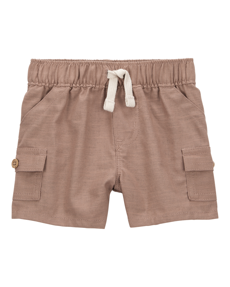 Baby 3-Piece Beach Print Little Short Set, image 2 of 6 slides