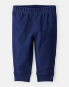 Baby Pull-On Cotton Pants, image 1 of 4 slides