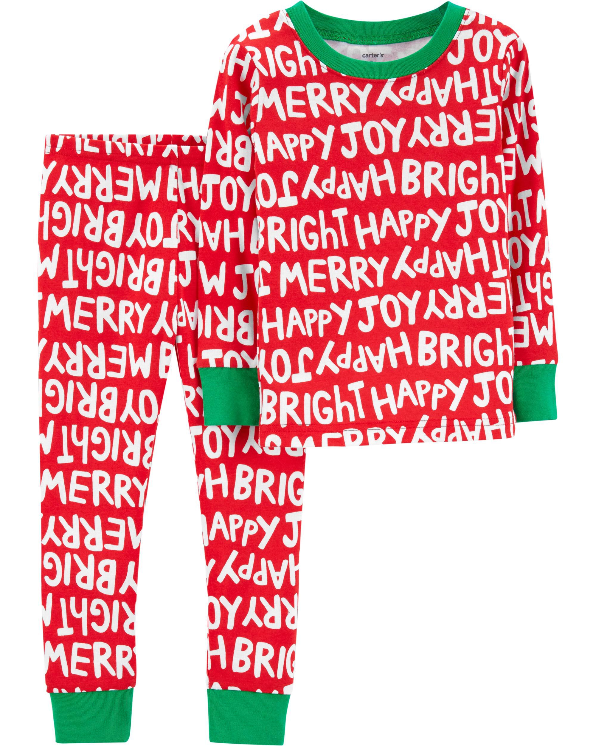 baby christmas pajamas carters