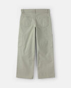 Girls Straight-Leg Cargo Jeans - Green, image 2 of 5 slides