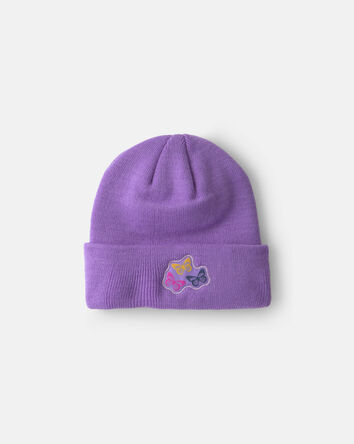 Filles - Tuque Papillon Kombi- Mauve, 