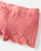 Baby 2-Piece Organic Cotton Crotchet Knit Set, image 3 of 4 slides