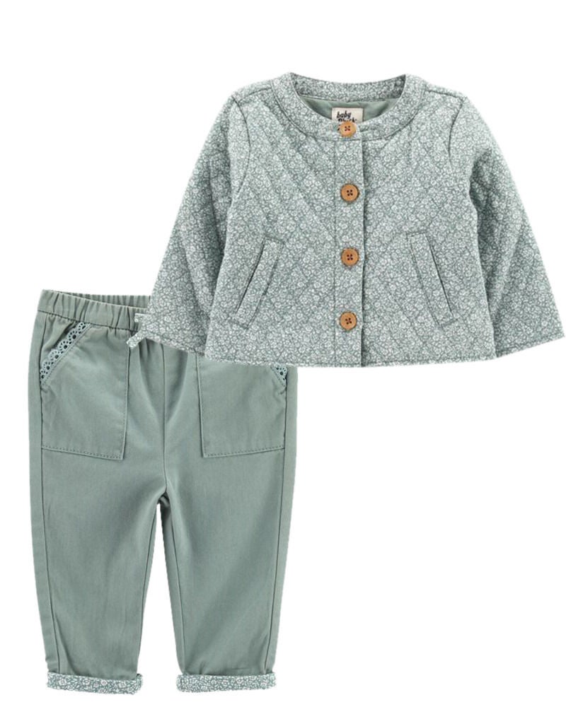 Carter's quilted jacket discount