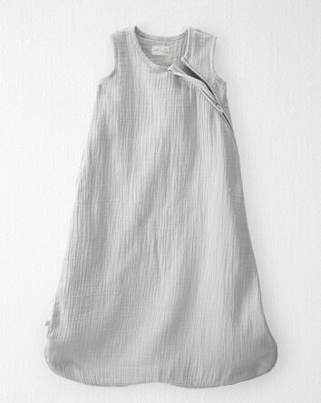 Baby Organic Cotton Gauze Zip Blanket, 