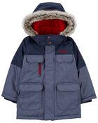 Toddler Heavyweight Parka With Detachable Hood, image 1 of 7 slides